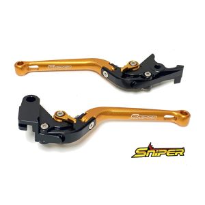 スナイパー SNIPER スナイパー SP0124GD クラッチレバー＆ブレーキレバーセット 金 モンキー125 GROM CB250R CBR250R CBR400R