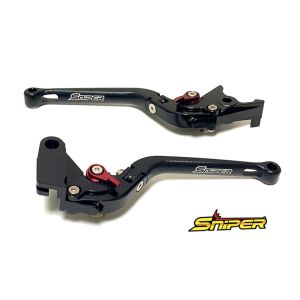 スナイパー SNIPER スナイパー SP0125BK クラッチレバー＆ブレーキレバーセット 黒 レブル250 CB400SF NSR250R RVF400 CBR400RR