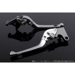 スピードラ SSK SPEEDRA スピードラ HO0405010-TM アジャストレバー 3D可倒式 シルバー/チタン CB400SF/CB400SB NC42 ABS車 -13