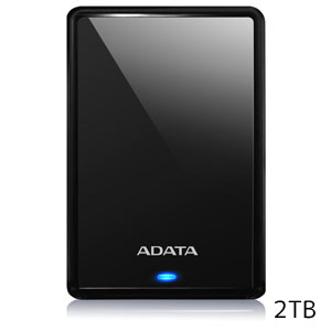 エイデータ ADATA ADATA AHV620S-2TU31-CBK 外付けHDD 2TB ブラック ハードディスク