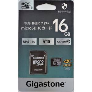 ギガストーン gigastone ギガストーン GJMX-16GV1 マイクロ microSDHC 16GB Class10 U1 V10 メーカー保証5年