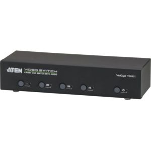 ATENジャパン ATENジャパン VS0401 ビデオ切替器 VGA / 4入力 / 1出力 / オーディオ
