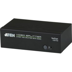 ATENジャパン ATENジャパン VS0102 ビデオ分配器 VGA / 1入力 / 2出力 / オーディオ