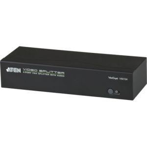 ATENジャパン ATENジャパン VS0104 ビデオ分配器 VGA / 1入力 / 4出力 / オーディオ