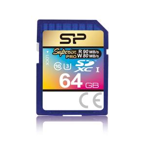 シリコンパワー silicon power シリコンパワー SP064GBSDXCU3V10 SDXC 64GB Superior Pro Class10 UHS-1 U3