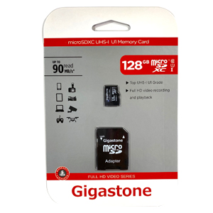 ギガストーン gigastone ギガストーン GSMX/128GU1A マイクロSDXC 128GB Class10 メーカー5年保証 Nintendo Switch 動作確認済