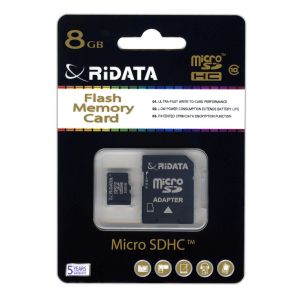 ライデータ RIDATA RIDATA microSDHC 8GB CLASS10
