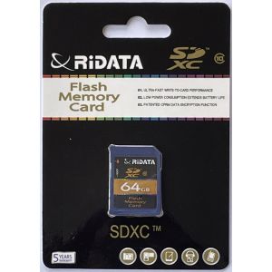 ライデータ RIDATA RIDATA SDXC 64GB CLASS10