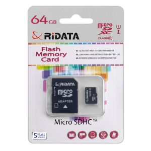 ライデータ RIDATA RIDATA microSDXC 64GB C10 UHSI