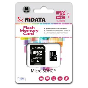 ライデータ RIDATA RIDATA microSDHC 8GB C10 UHSI