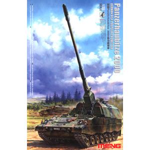 モンモデル MENG モンモデル 1/35 ドイツPanzerhaubitze2000 自走砲 MENTS-012