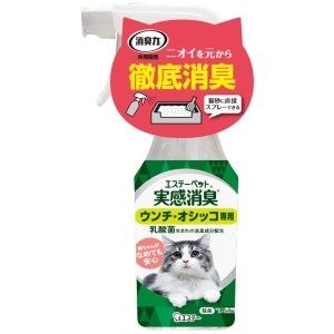 エステー エステーペット 実感消臭スプレー 猫用 本体 フレッシュグリーンの香り 270ml