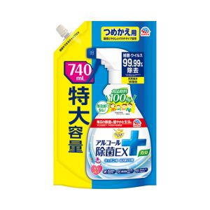 アース製薬 EARTH アース らくハピアルコールEX 詰め替え 720ml