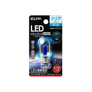 朝日電器 エルパ ELPA エルパ LDT1CB-G-E12-G108 LED電球 ナツメ E12 ELPA 朝日電器