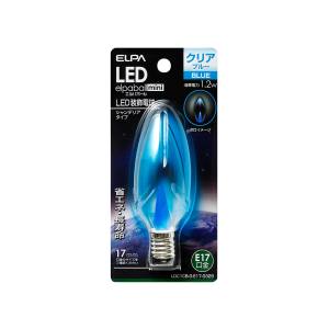 朝日電器 エルパ ELPA エルパ LDC1CB-G-E17-G329 LEDシャンデリア球 E17 ELPA 朝日電器