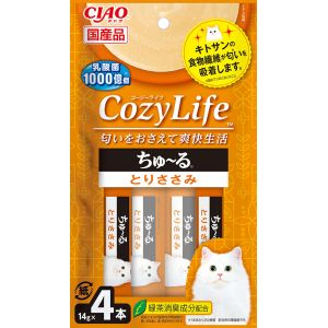 いなばペットフード いなば チャオ CozyLife ちゅ～る とりささみ 14g×4本 320350 CIAO