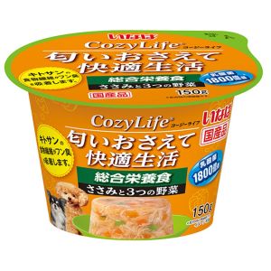 いなばペットフード いなばペットフード CozyLifeカップ 総合栄養食 ささみと3つの野菜 150g