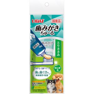 いなばペットフード いなばペットフード 歯みがきちゅ～る 初心者用 とりささみ 18g