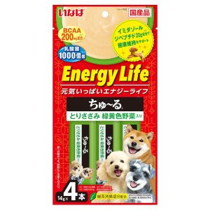 いなばペットフード いなば EnergyLife ちゅ～る とりささみ 緑黄色野菜入り 14g×4本