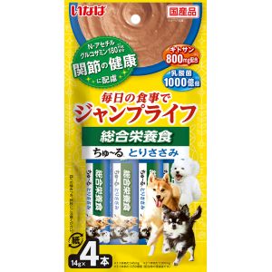 いなばペットフード いなばペットフード Jump Lifeちゅ～る とりささみ 14g×4本