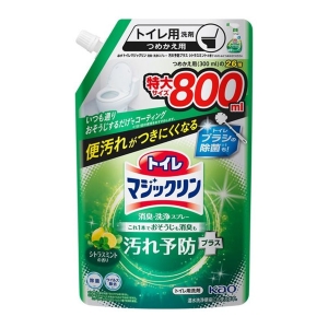 花王 Kao 花王 トイレマジックリン消臭 洗浄スプレー 汚れ予防プラス シトラスミントの香り つめかえ用 800ml