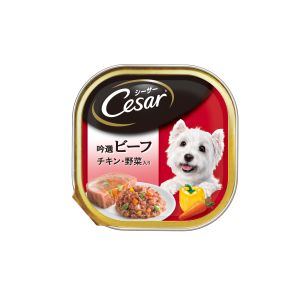 マース MARS マース シーザー 吟選ビーフ チキン 野菜入り 100g