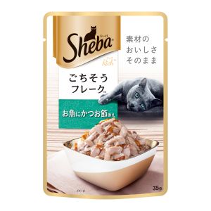 マース MARS マース シーバ リッチ ごちそうフレーク お魚にかつお節添え 35g