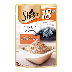 マース MARS マース シーバ リッチ 18歳以上 ごちそうフレーク お魚にささみ添え 35g