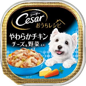 マース MARS マース シーザー おうちレシピ やわらかチキン チーズ & 野菜入り 100g