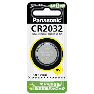 パナソニック Panasonic パナソニック CR2032P コイン形リチウム電池 Panasonic