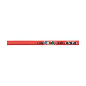 三菱鉛筆 uni 三菱鉛筆 K800.15 色鉛筆ポンキー単色 赤
