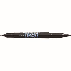 三菱鉛筆 uni 三菱鉛筆 PA121T.24 油性ツインマーカー細字極細 黒