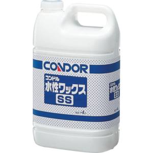 山崎産業 コンドル CONDOR コンドル CH5104LXMB 水性ワックスSS 4L 山崎産業