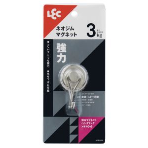 レック LEC レック 強力 マグネット ハングフック メタル 中 H00423