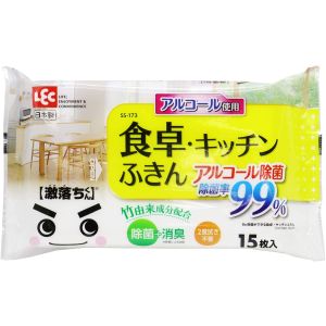 レック LEC レック 激落ちくん Ba 除菌ができる 食卓 キッチンふきん 15枚入 SS-173