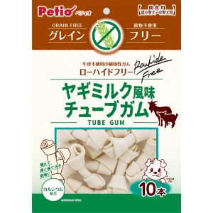 ペティオ Petio ペティオ ヤギミルク風味 チューブガム グレインフリー 10本