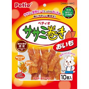 ペティオ Petio ペティオ ササミ巻きおいも 10個 Petio