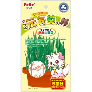 ペティオ Petio ペティオ ネコの元気草の種 15g×5包入
