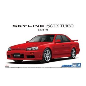 アオシマ アオシマ ザ モデルカーNo.98 1/24 ニッサン ER34 スカイライン 25GT-X ターボ 98