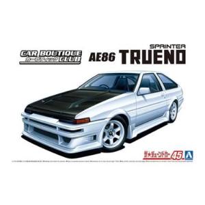 アオシマ アオシマ ザ チューンドNo.45 1/24 カーブティッククラブ AE86 トレノ 85