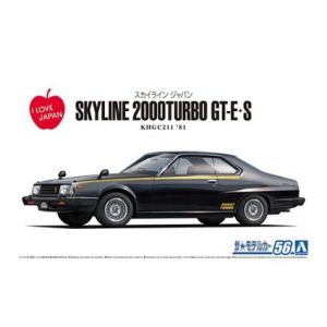 アオシマ アオシマ 61084 ザ モデルカーNo.56 1/24 ニッサン KHGC211 スカイラインHT2000ターボGT-E 81