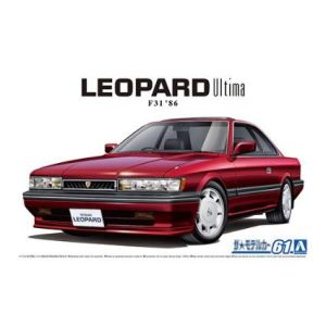 アオシマ アオシマ 61091 ザ モデルカーNo.61 1/24 ニッサンUF31レパード3.0アルティマ 86