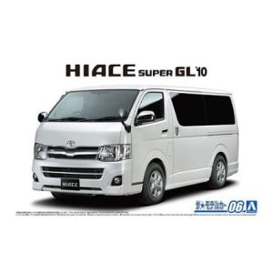 アオシマ アオシマ 61381 ザ☆モデルカー No.6 1/24 トヨタ TRH200V ハイエーススーパー GL 10