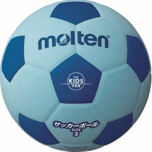 モルテン Molten モルテン フットボール サッカー2200 軽量3号 ブルー×シアン サッカーボール F3S2200BC