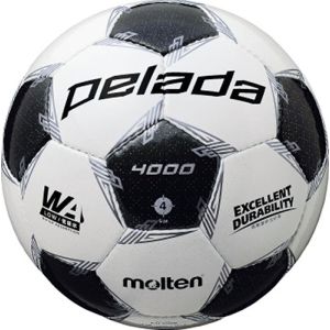 モルテン Molten モルテン ペレーダ4000 WH/MBK 4号 検定球 サッカーボール F4L4000