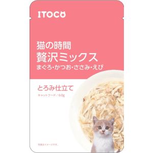 イトウアンドカンパニーリミテッド イトウアンドカンパニーリミテッド 猫の時間 まぐろ かつお ささみ えび 60g