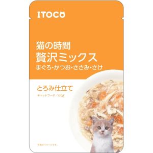 イトウアンドカンパニーリミテッド イトウアンドカンパニーリミテッド 猫の時間 まぐろ かつお ささみ さけ 60g