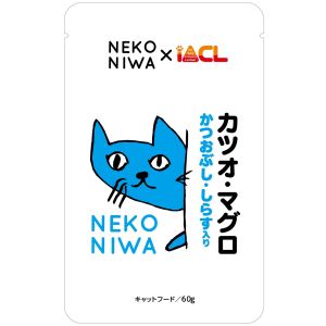 イトウアンドカンパニーリミテッド イトウアンドカンパニーリミテッド NEKONIWA 猫パウチ カツオ マグロ かつおぶし しらす入り 60g