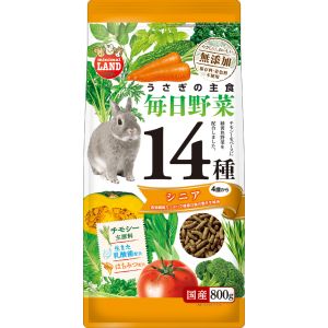 マルカン MG マルカン うさぎの毎日野菜14種 800g MG