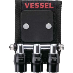 ベッセル VESSEL ベッセル QB10MB3K クイックキャッチャー3連ホルダーMG付黒